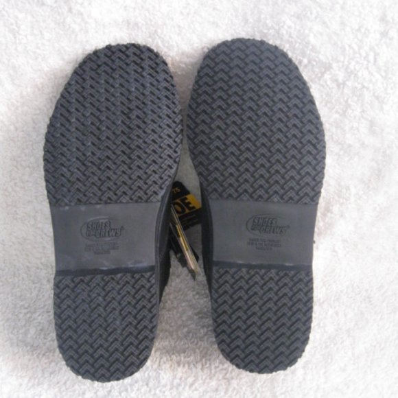 SFC Pro Professional Grade Black Steel Toe Workboots - Picture 9 of 12